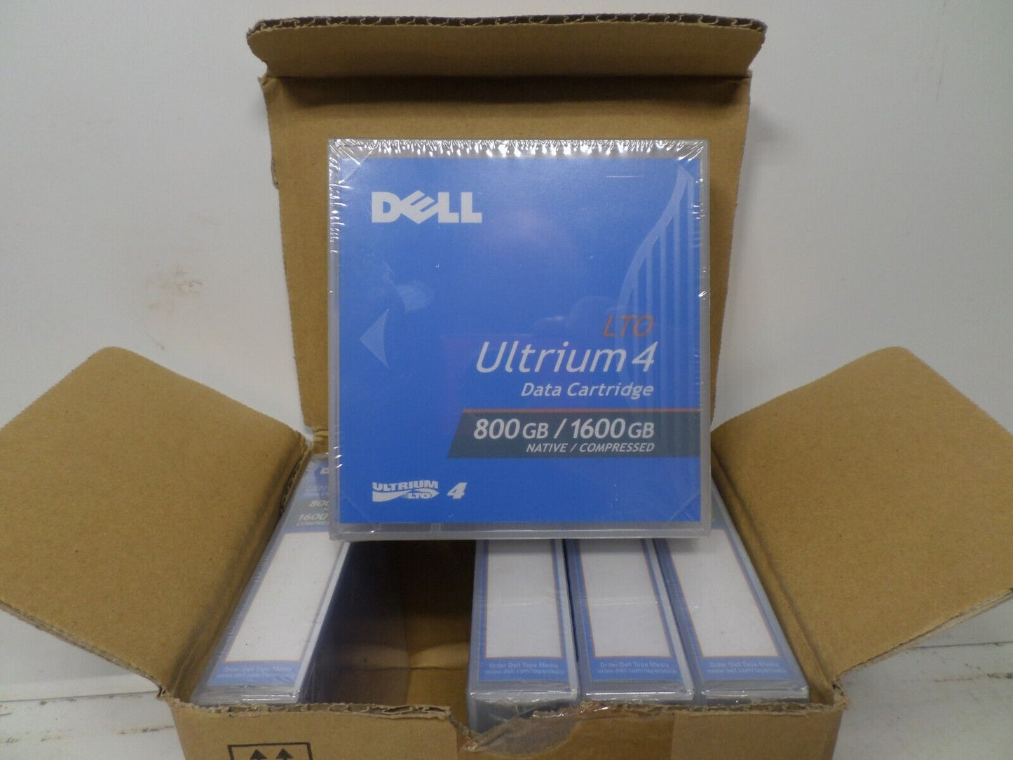 5 Pack Dell LTO Ultrium 4 Data Cartridges 800GB / 1600GB DP/N 0YN156
