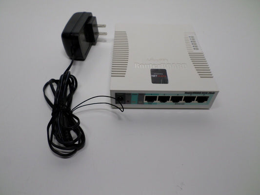 Mikrotik RouterBoard RB951G-2HnD Wireless AP Router 5-Port GbitLAN w/ Adapter