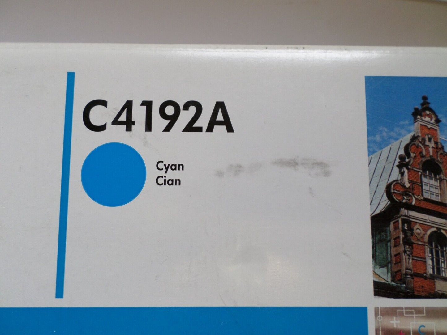 New HP C4192A  Cyan Toner Cartridge For LaserJet 4500/4550 Blue Box