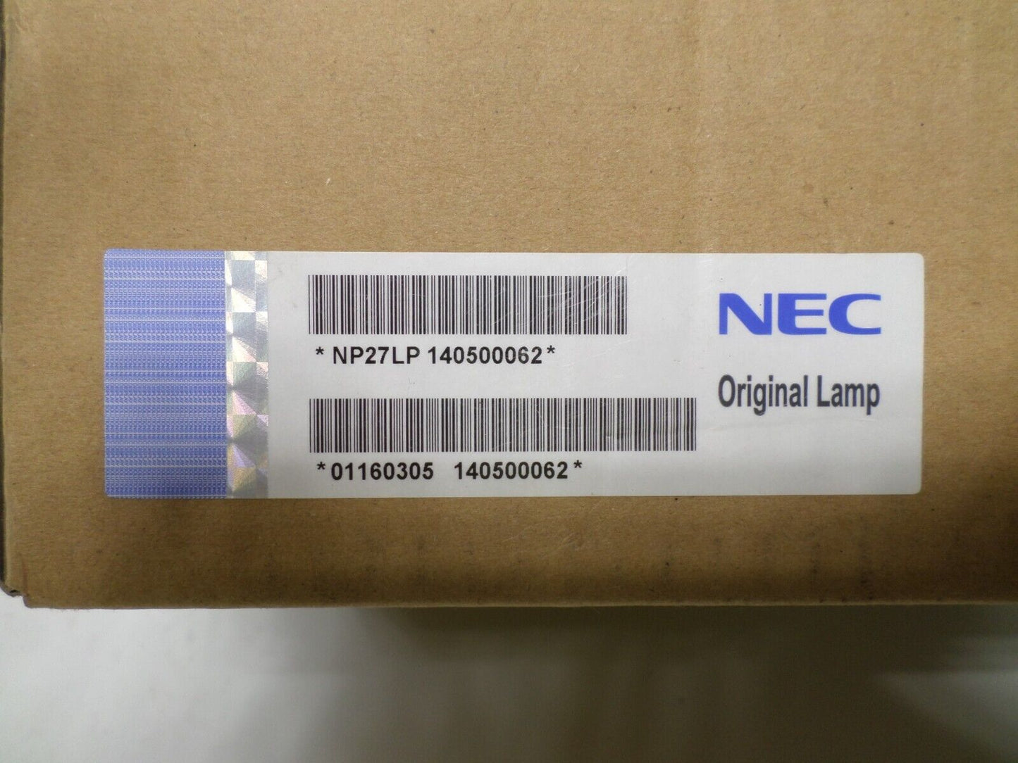 NEC NP27LP Lamp Unit, New -Sealed Box