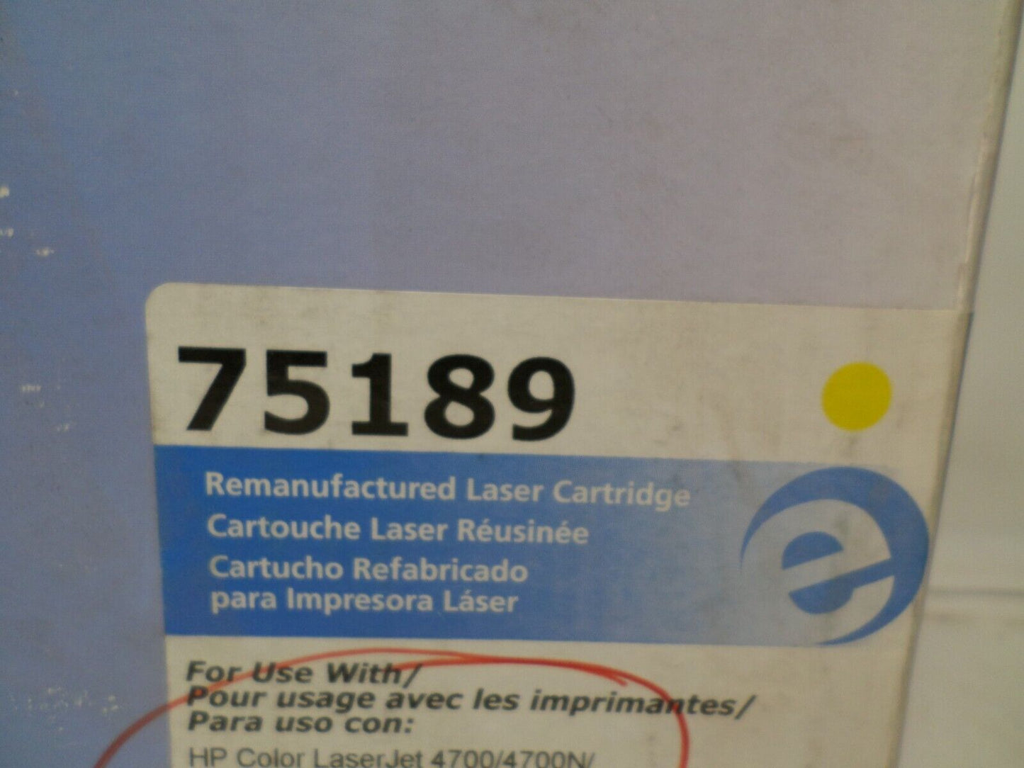 ELITE IMAGE 75189 Compatible Q5952A  REMAN LASER TONER CARTRIDGE (YELLOW)
