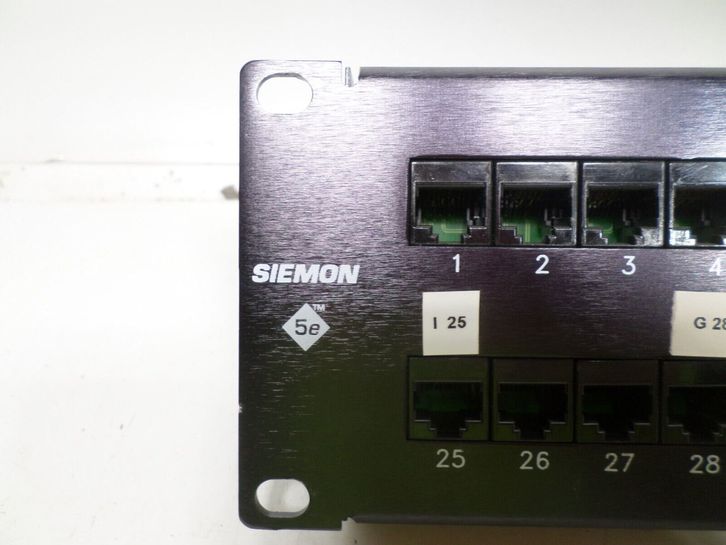 SIEMON High Density Cat 5e 48-port Patch Panel HD5-48T4 2RMS T568A