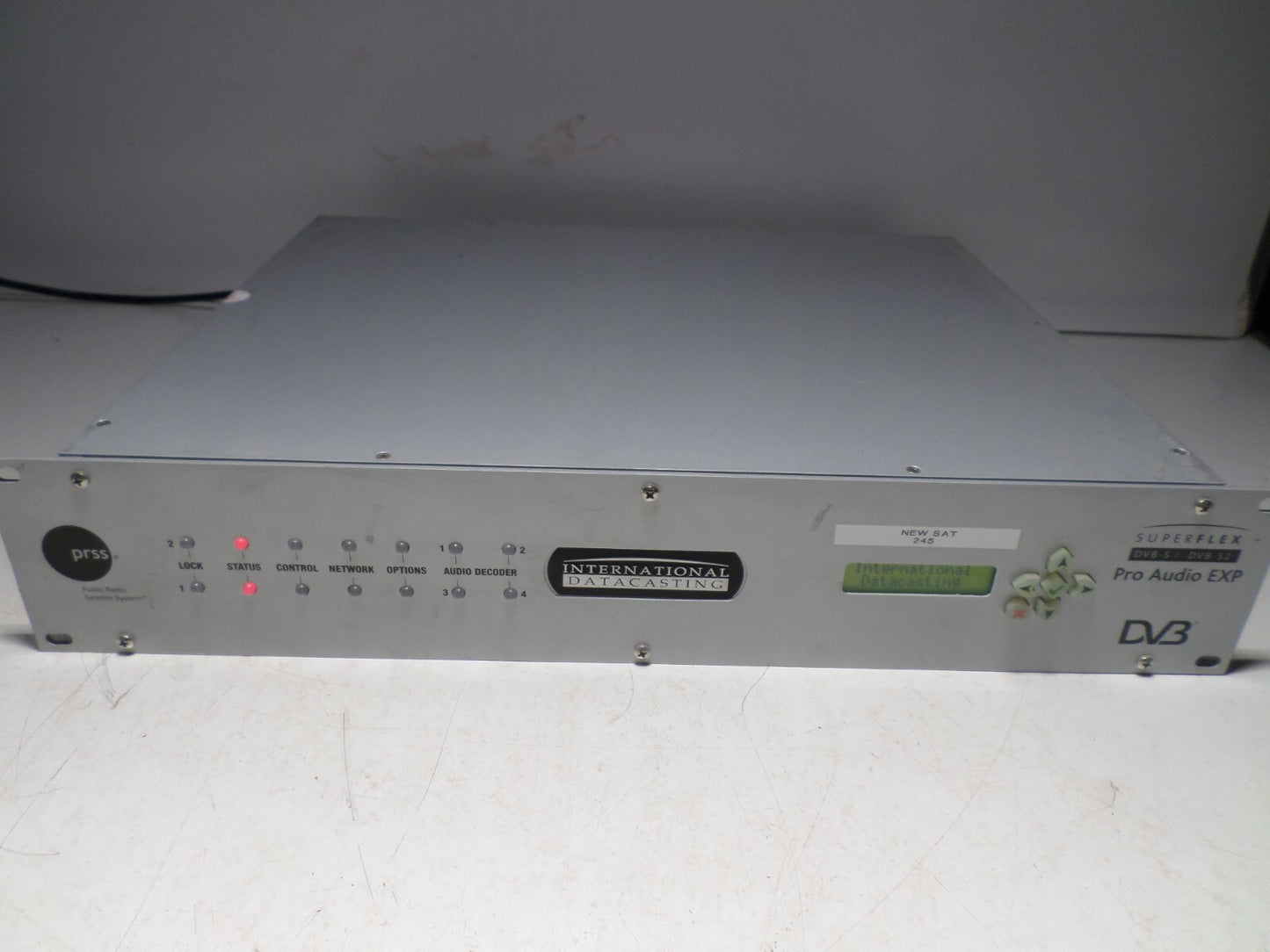 International Datacasting SFX4104FR SuperFlex Pro DVB-S Pro Audio Exp DV3