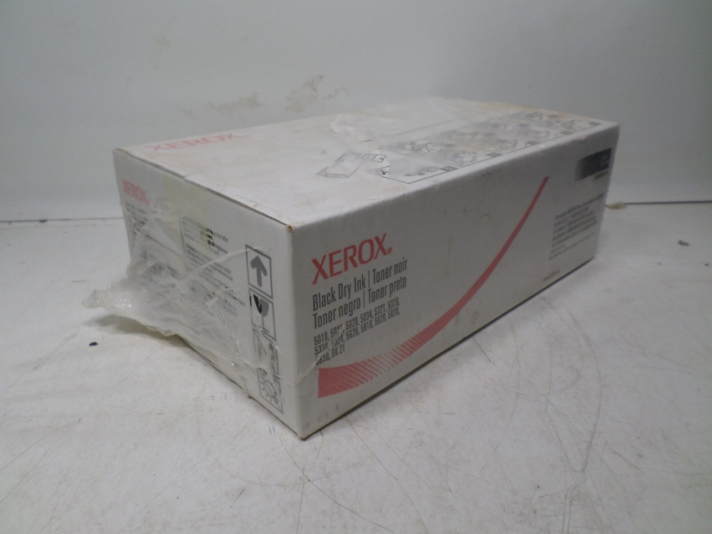 2 Pack Genuine Xerox 6R244 Black Toner Cartridge 5018 5021 5028 5328 5624 5830