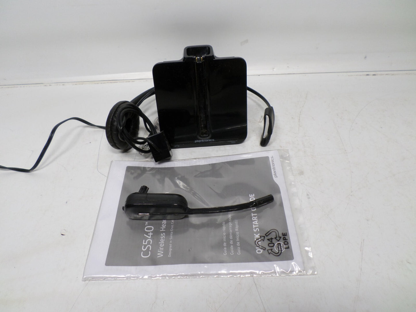 Plantronics CS540/HL10 Headband Wireless Convertible Headset