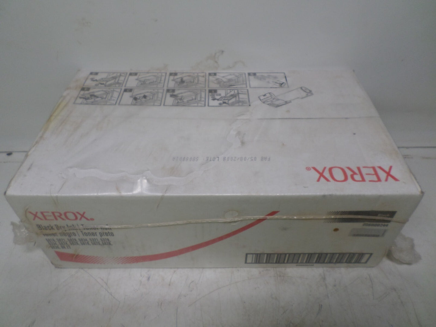 2 Pack Genuine Xerox 6R244 Black Toner Cartridge 5018 5021 5028 5328 5624 5830