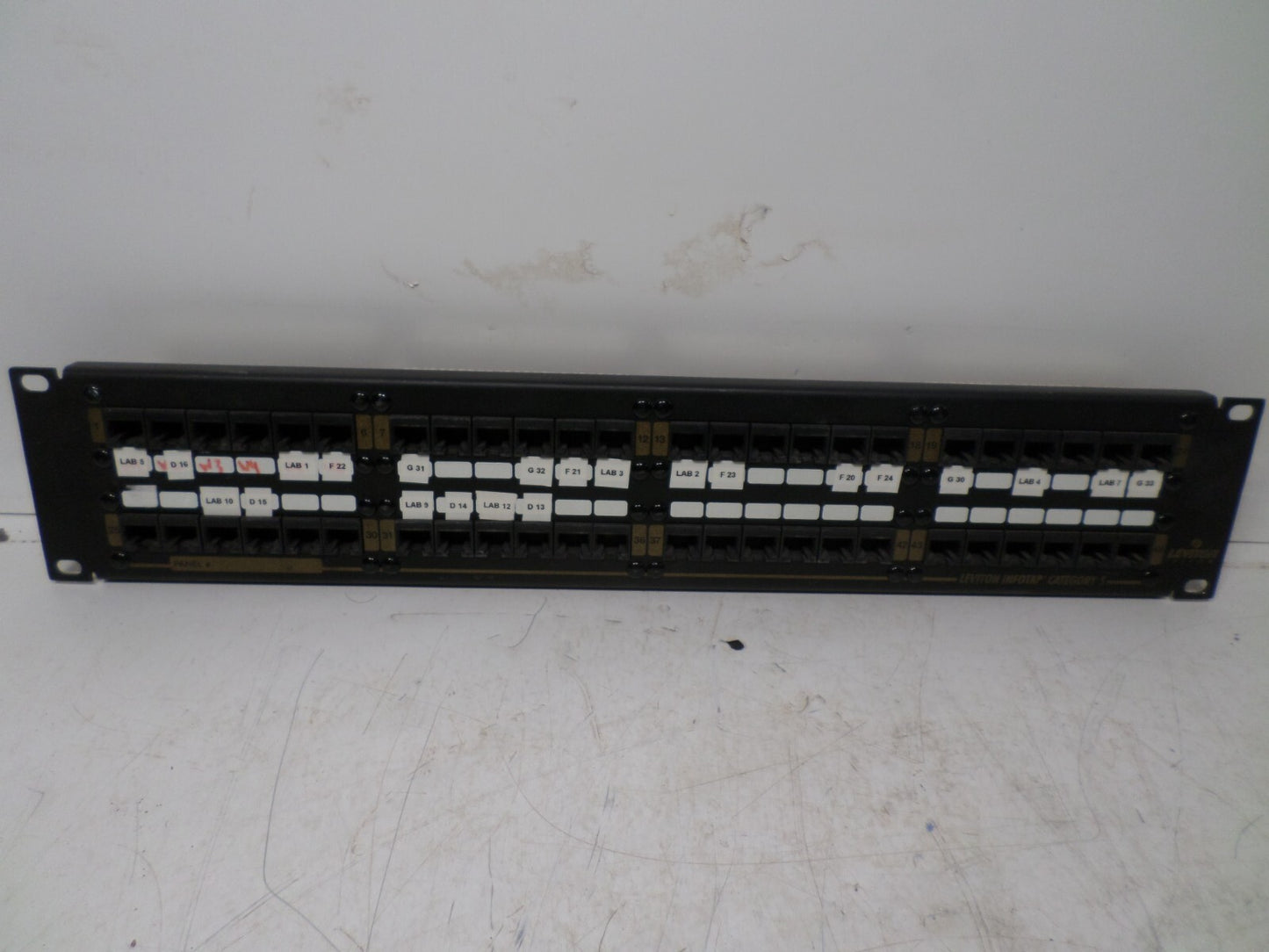 Leviton Cat. No. 49484-B48, CAT 5 INFOTAP