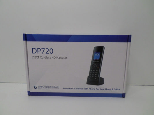 Grandstream DP720 Dect Cordless VoIP Telephone - Black