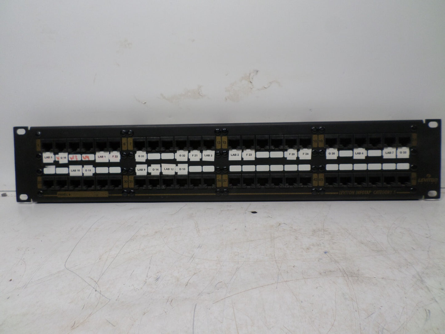 Leviton Cat. No. 49484-B48, CAT 5 INFOTAP