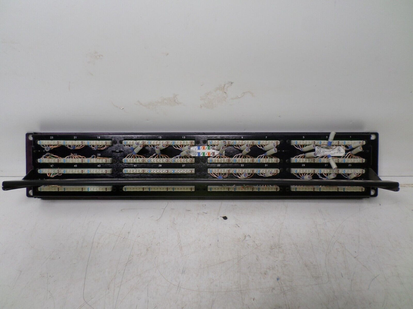 SIEMON High Density Cat 5e 48-port Patch Panel HD5-48T4 2RMS T568A