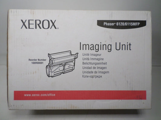 NEW SEALED GENUINE IMAGING UNIT FOR XEROX, PHASER 6120, 6115MFP,  RN108R00691