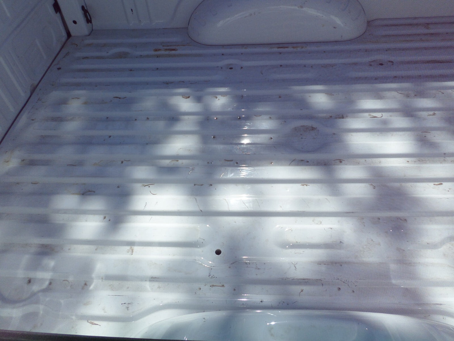 2023 FORD F250/F350 TRUCK BED BOX LONG 8' SRW WHITE COMLETE W/ TAILGATE , LIGHTS