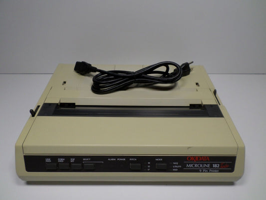 Okidata Microline 182 Turbo Dot Matrix Parallel Printer