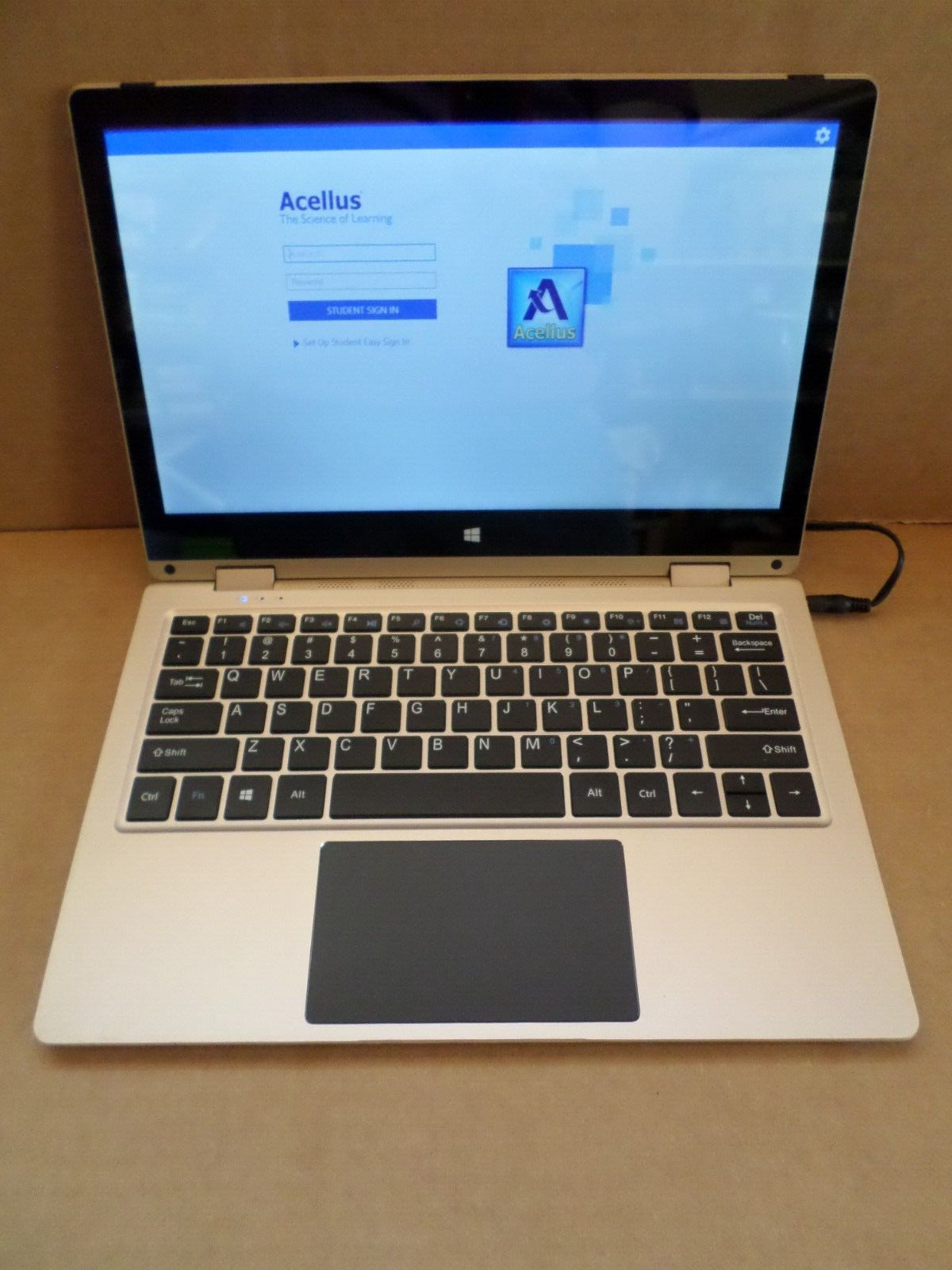 Acellus Academy GoldBook Pro 11.6"  2-in-1 Laptop