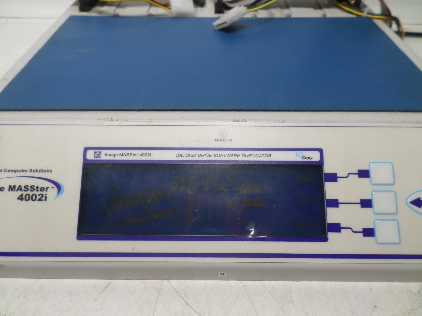 ICS Image MASSter 4002I hard drive duplicator wipe